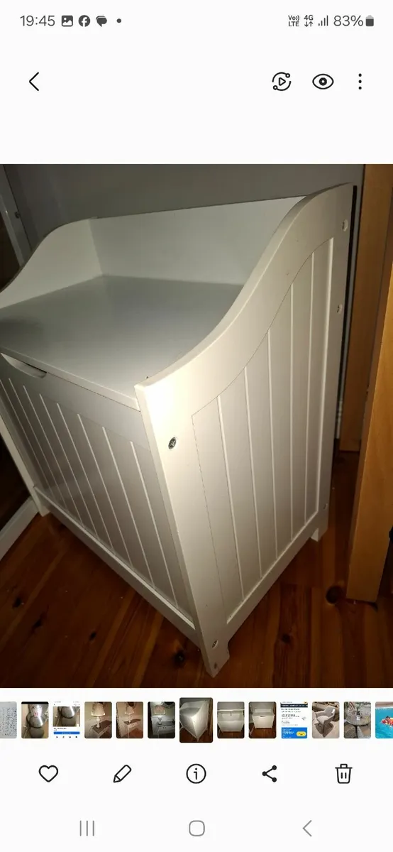 Bathroom laundry cabinet - Image 3