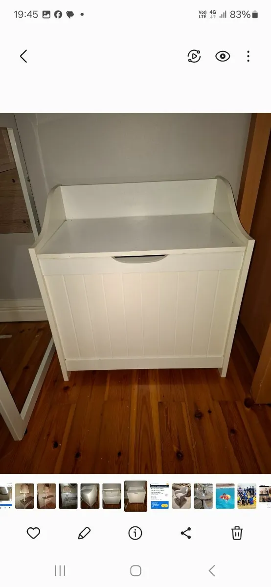 Bathroom laundry cabinet - Image 1
