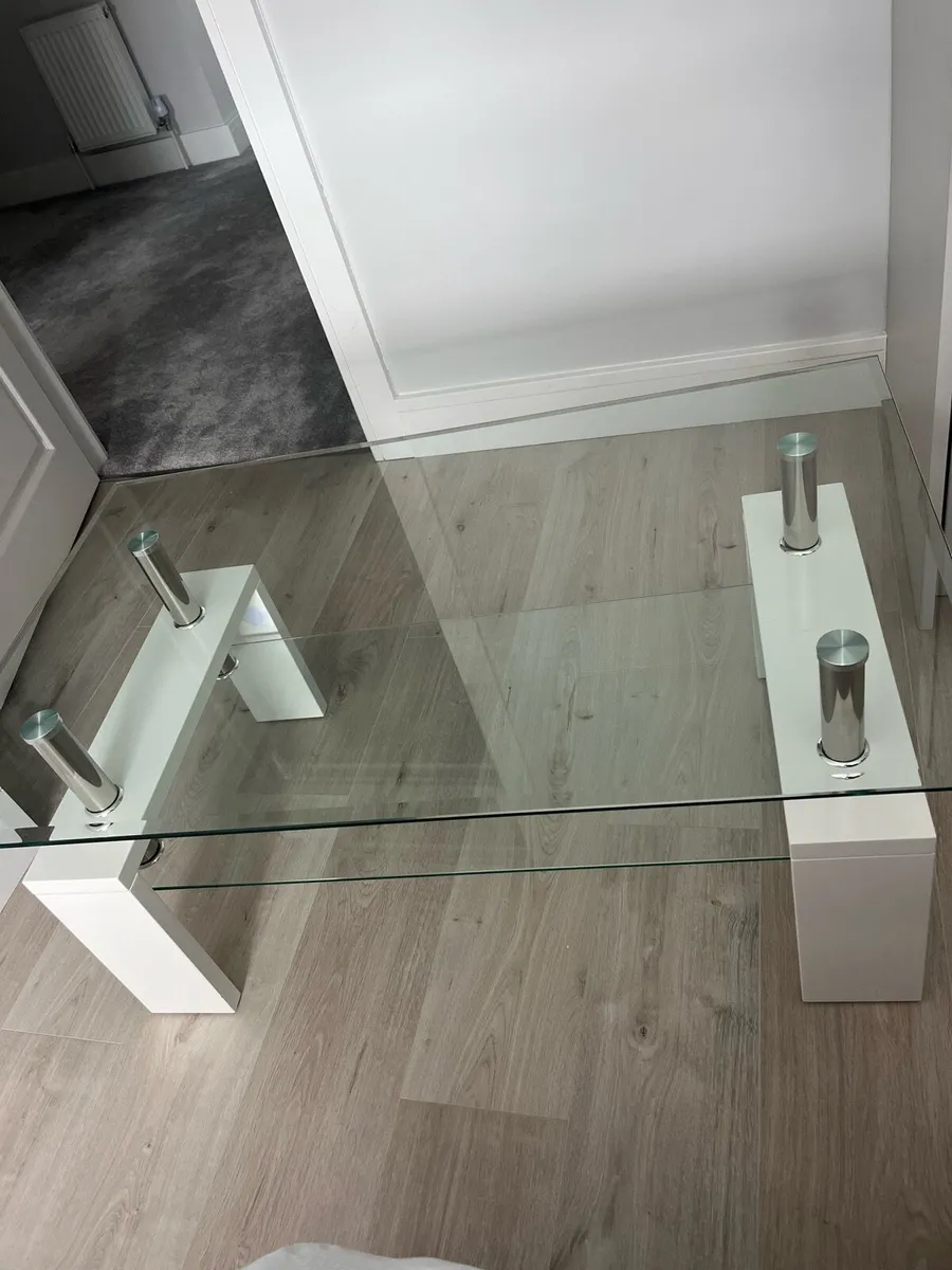 Glass Coffee Table - Image 2