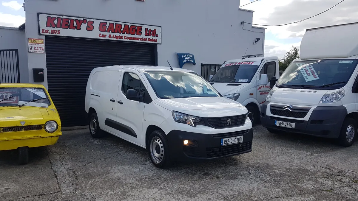 Peugeot Partner LWB 192D LOW KM VAT INVOICE - Image 1
