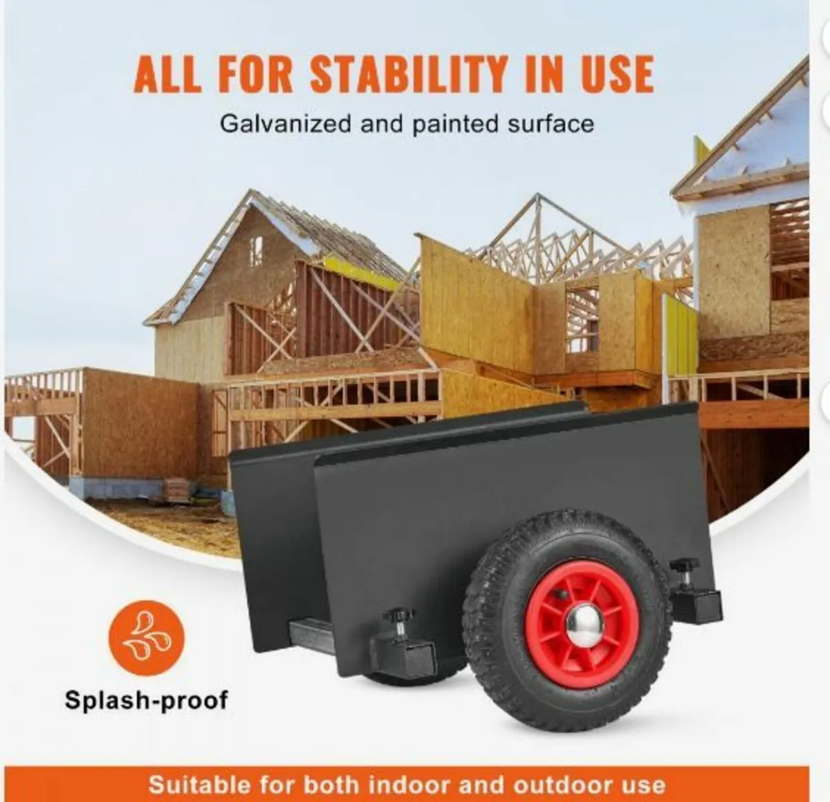 Panel Dolly 600 lbs Drywall Door Cart - Image 4