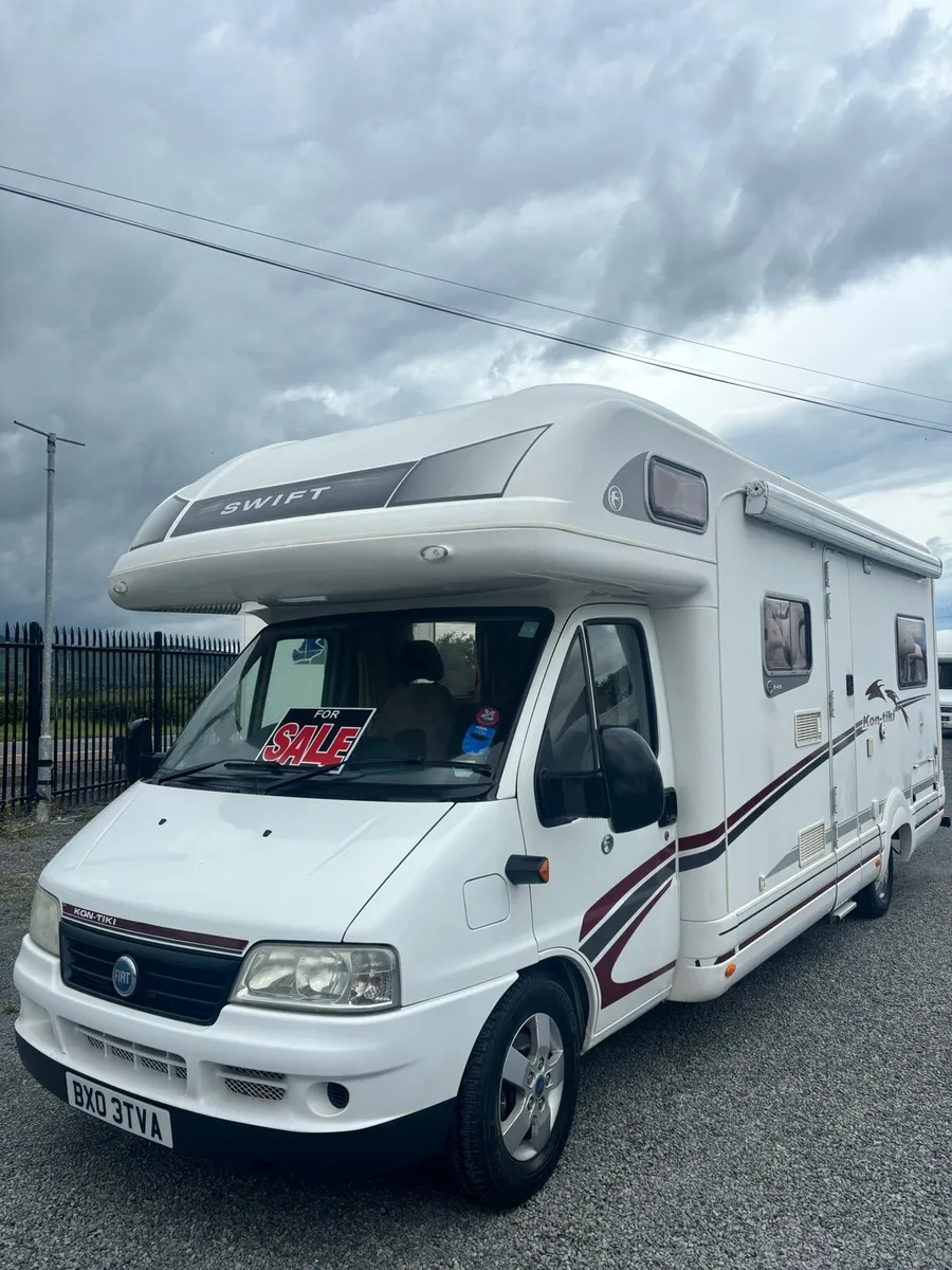 FIAT DUCATO SWIFT KON TIKI 6 BERTH NI 31,000 miles - Image 1