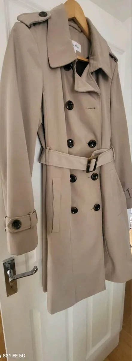 Calvin Klein Trench Coat - Image 1