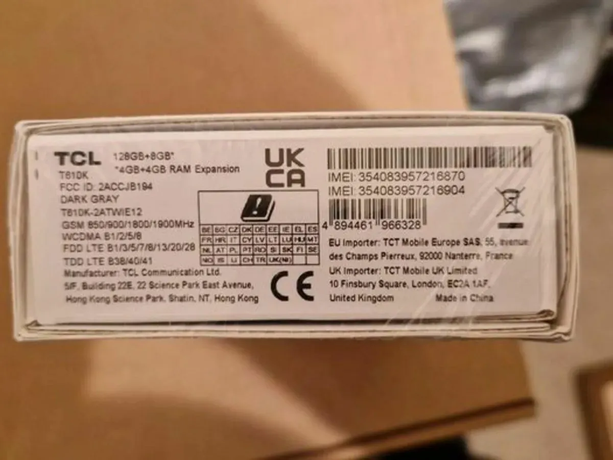 TCL 40SE Smart Phone, 128GB, On Tesco Network - Image 3