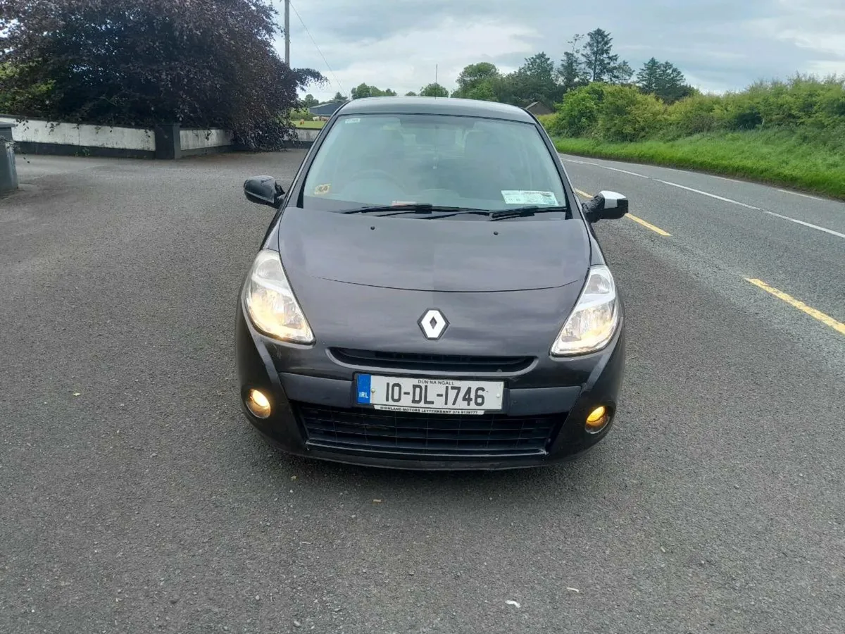 2010 Renault Clio 1.5 Diesel NCT&TAX - Image 1
