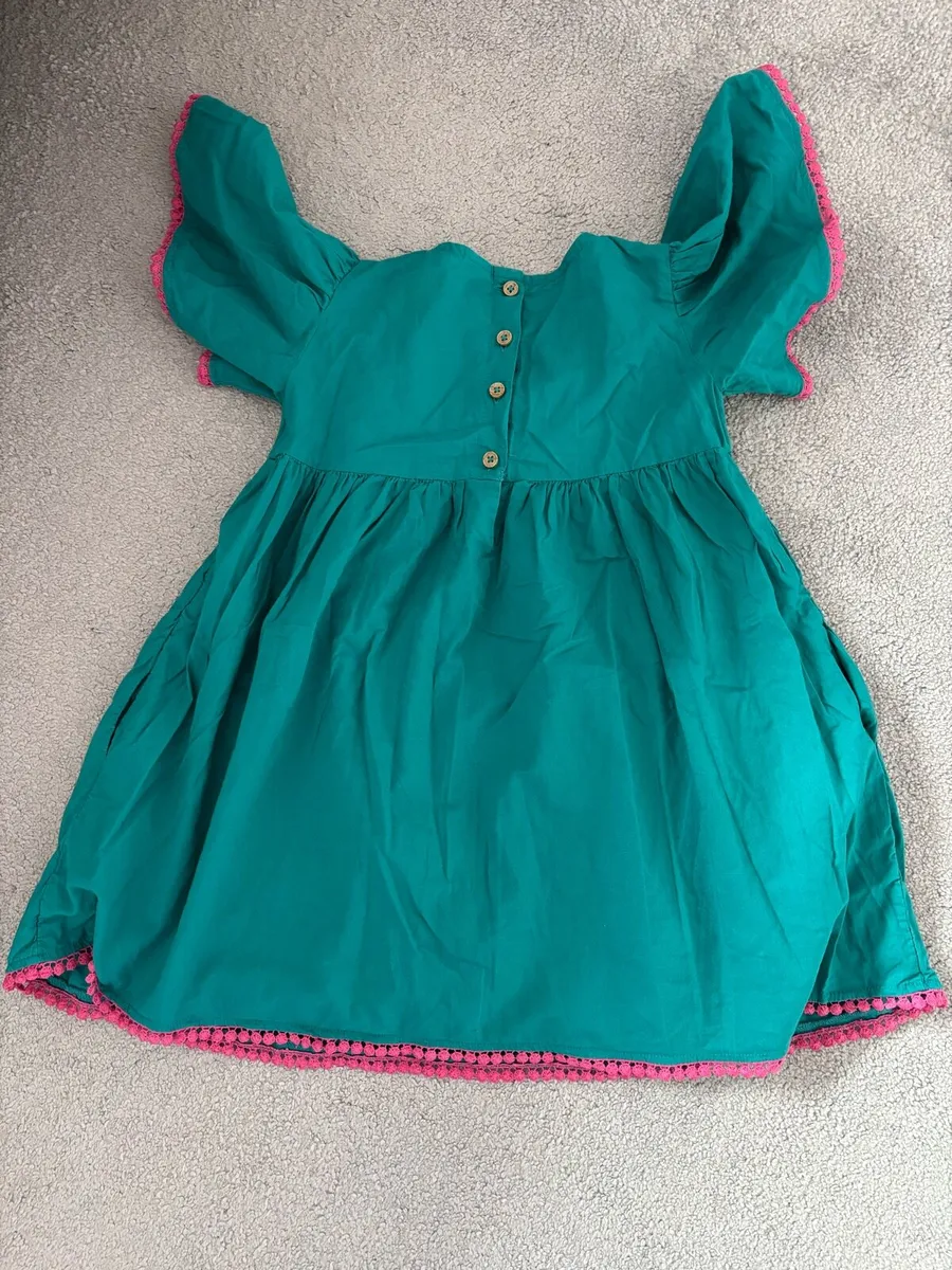 Next Cute green cotton dress. - Image 3