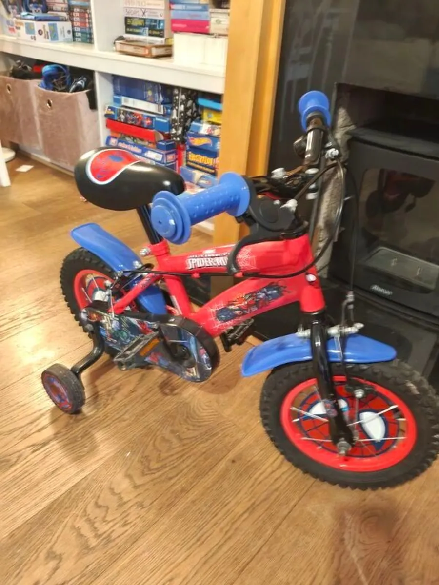 Spider-Man kids bike (suitable for 4 year old) - Image 1