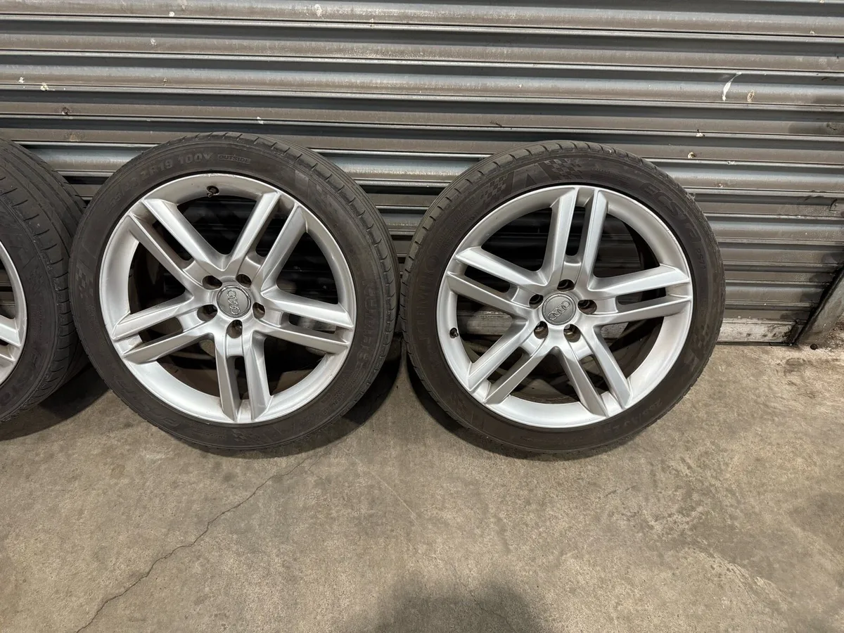 Genuine audi sline wheels 19” - Image 2