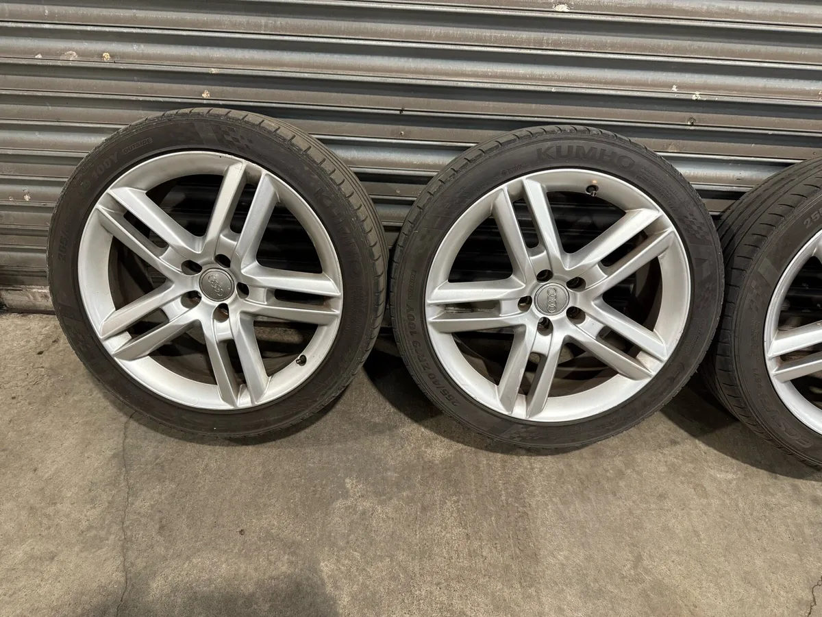 Genuine audi sline wheels 19” - Image 3