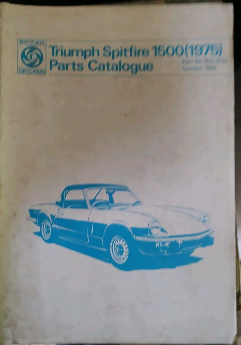 Vintage car manuals & parts books - Image 2