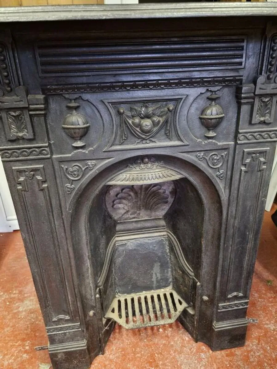 Victorian Cast Iron Fireplace - Image 1
