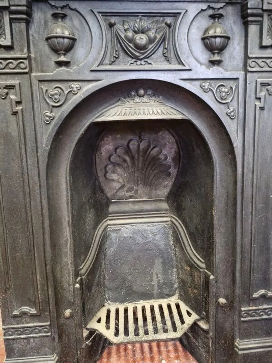 Victorian Cast Iron Fireplace - Image 2