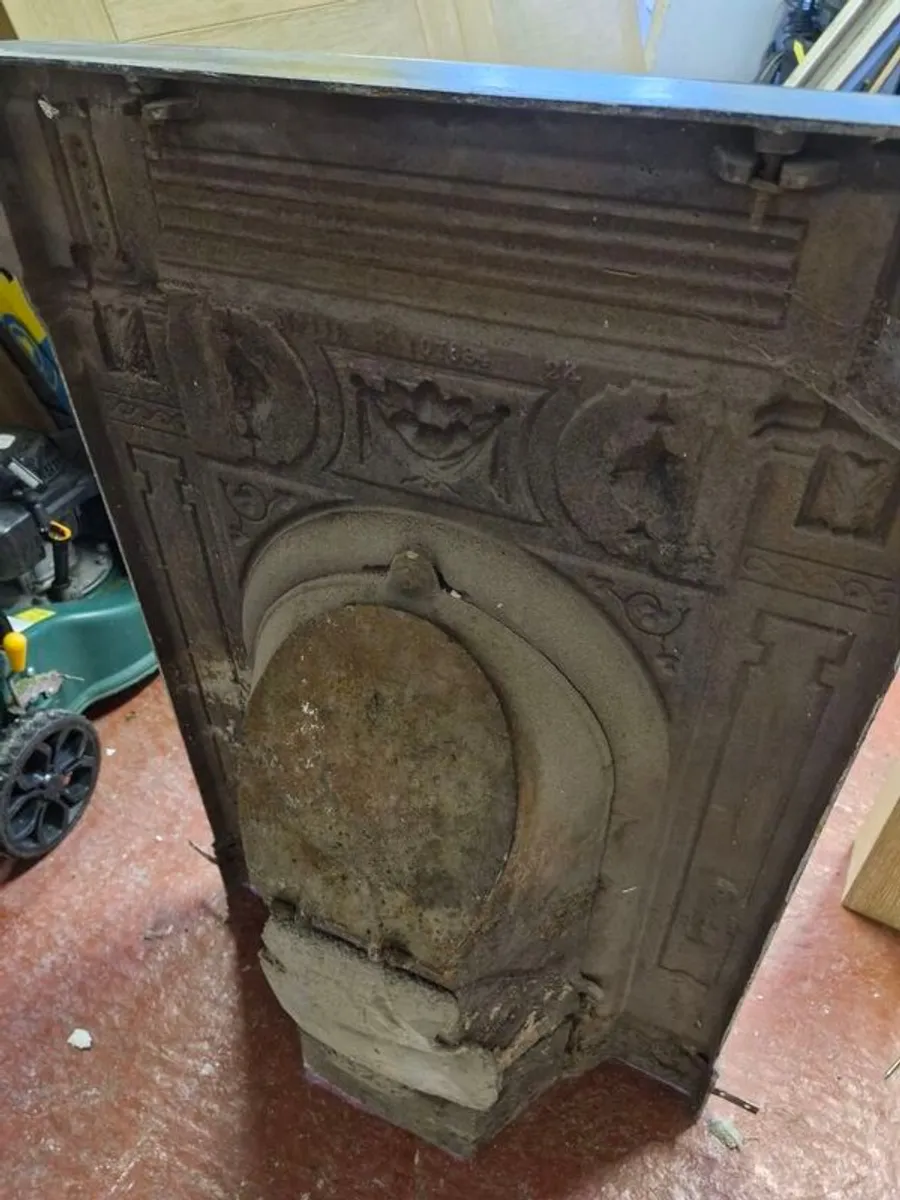 Victorian Cast Iron Fireplace - Image 3