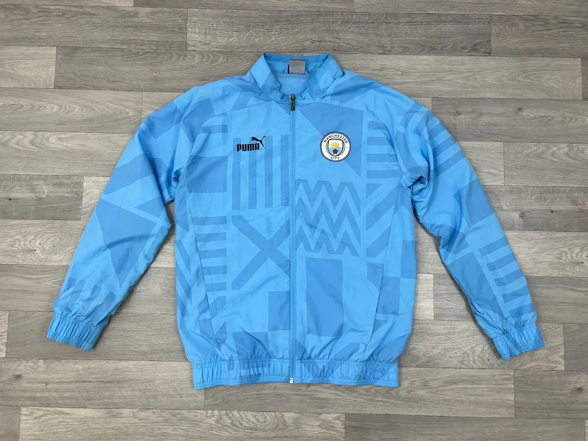 Puma Manchester City Track Jacket Mens Small - Image 1