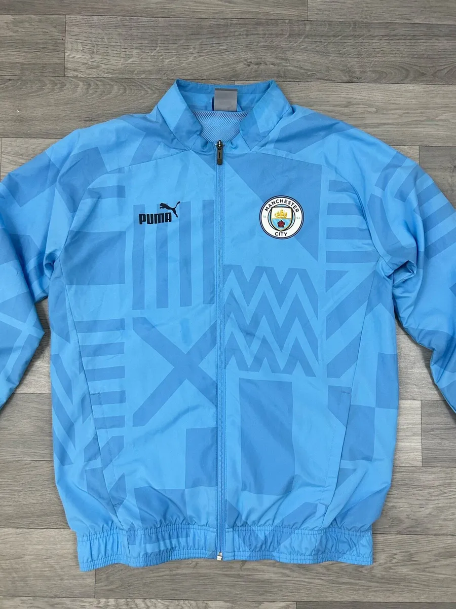 Puma Manchester City Track Jacket Mens Small - Image 2