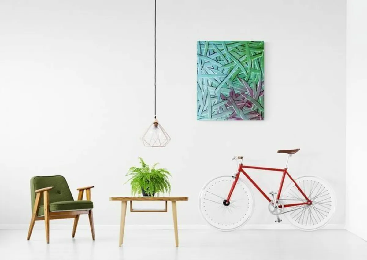 Original hand paint picture, painting by Strzala - Image 2
