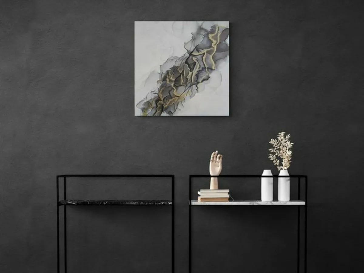 Hand paint picture, acrylic painting by Strzala - Image 1