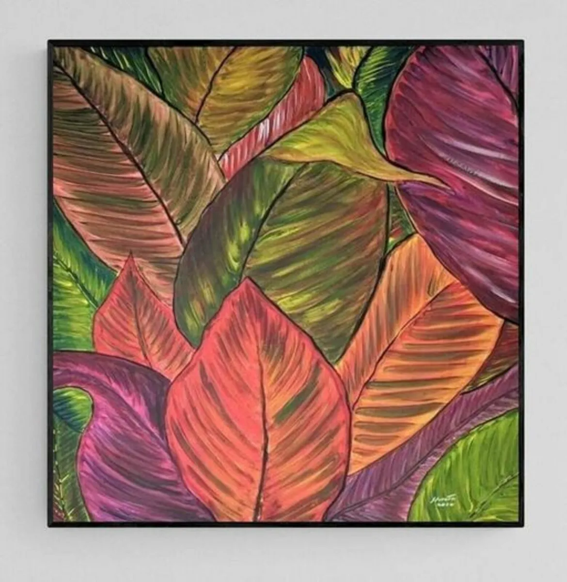 Original hand paint picture, painting by Strzala - Image 1