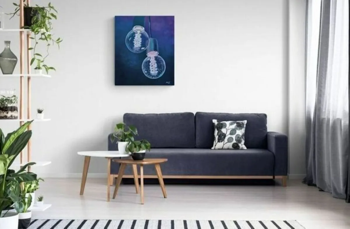 Hand paint picture, acrylic painting by Strzala - Image 2