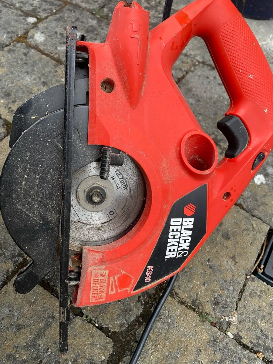 BLACK DECKER CIRCULAR SAW MOD.KS40 - Image 3