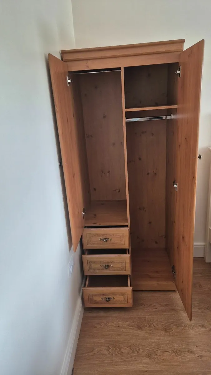 Solid Wood Wardrobe - Image 3
