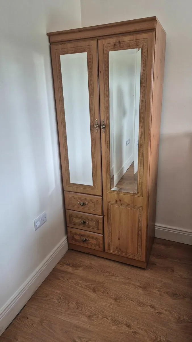Solid Wood Wardrobe - Image 1