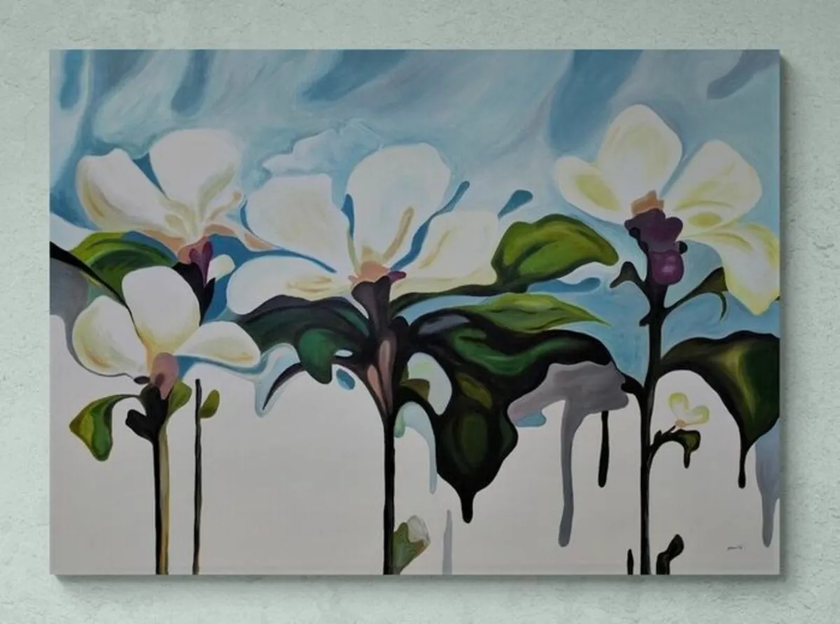 Original hand paint picture, painting by Strzala - Image 1