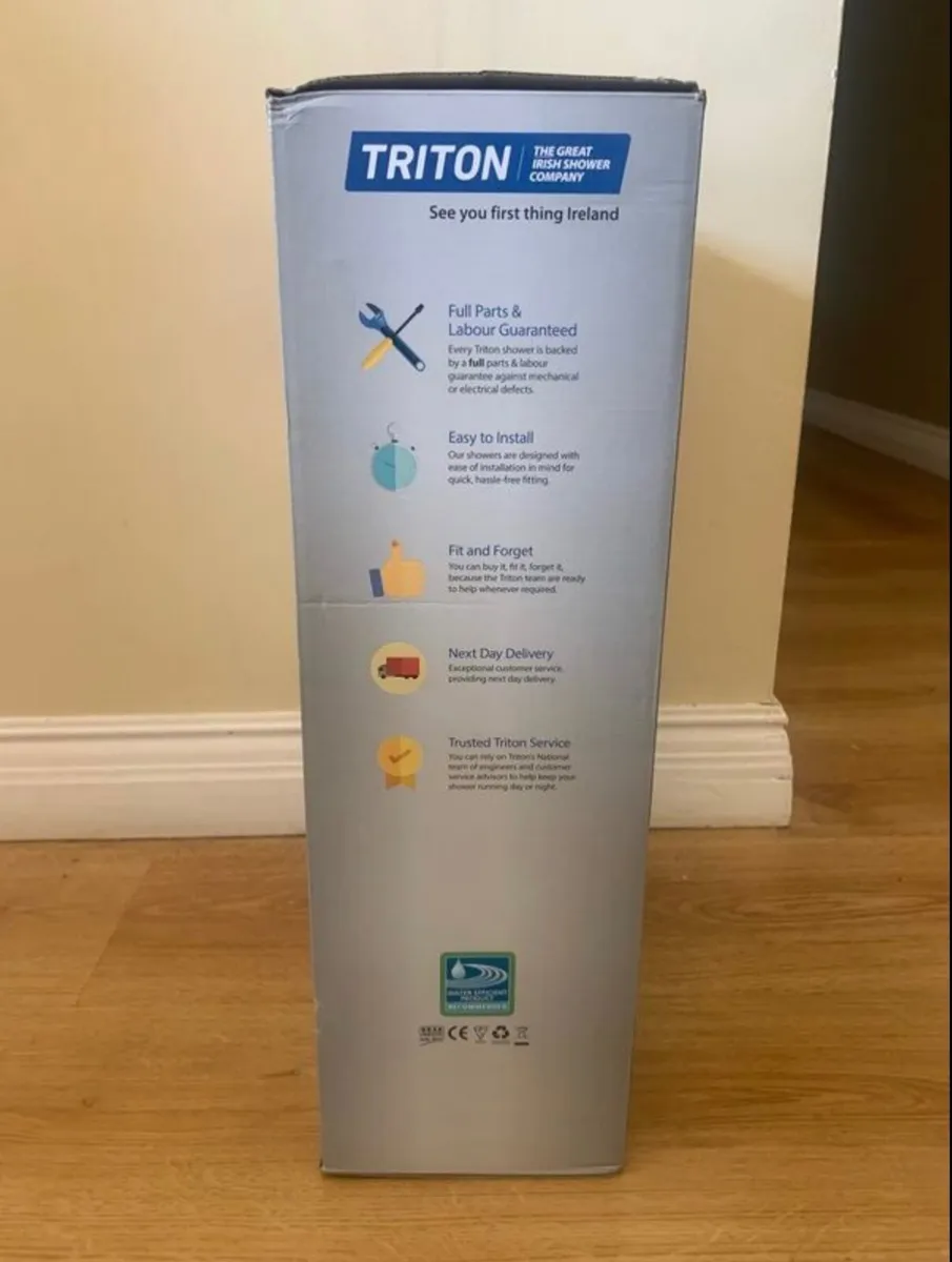 Triton T90 SR Pumped Electric Shower - Brand New - Image 4