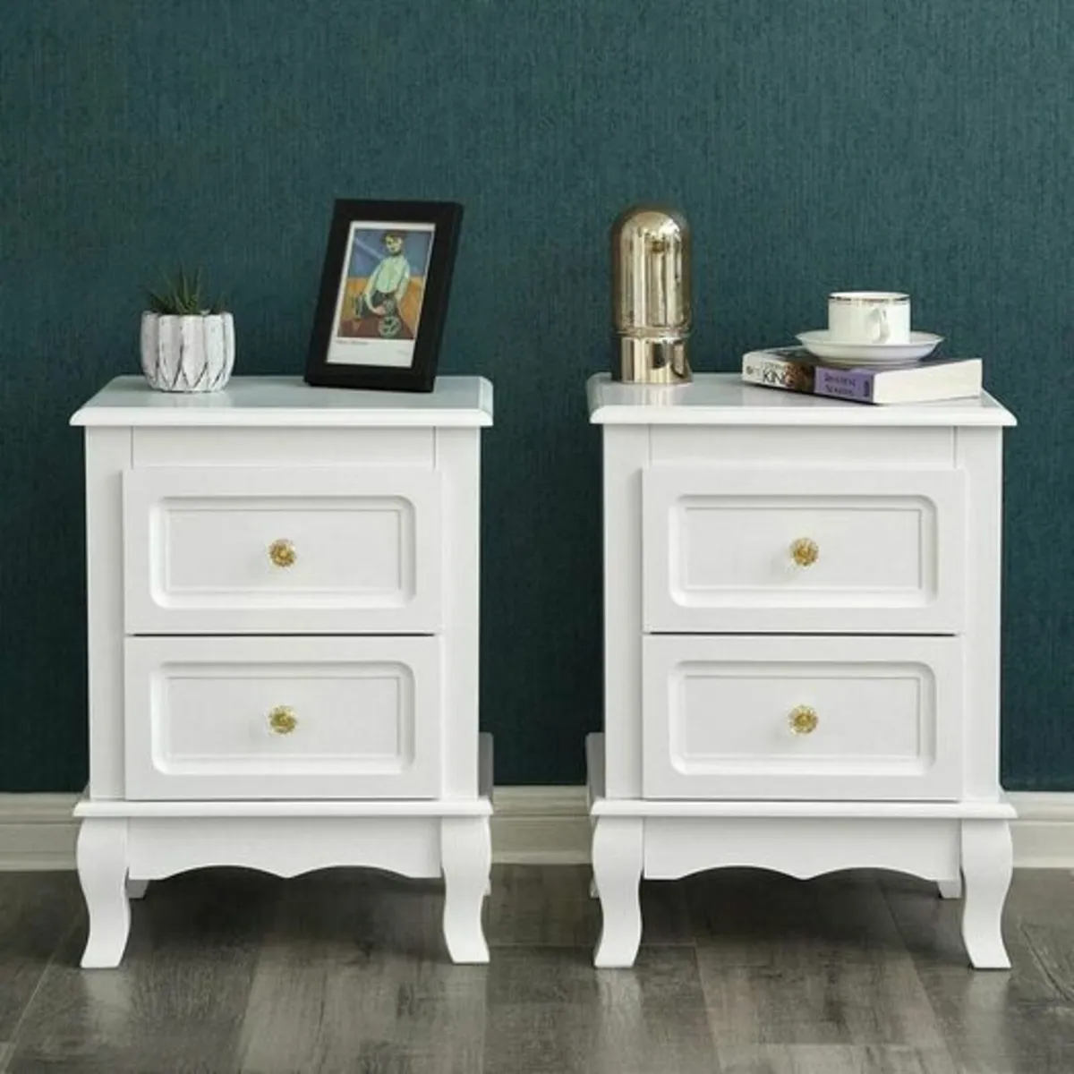 2 x bedside tabke lockers - Image 3