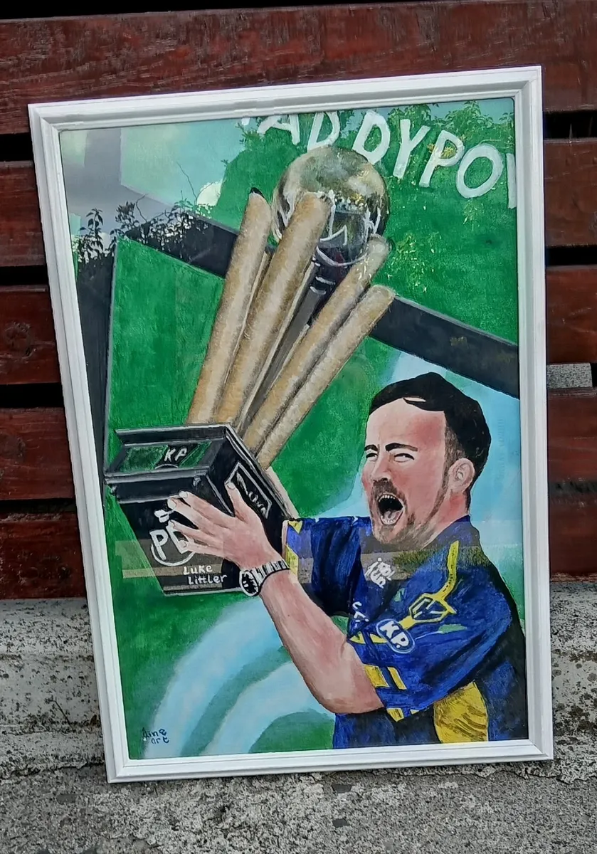 Original Painting  Luck the Nuke Littler