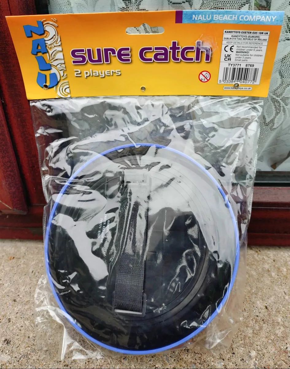 TWO BATS WITH HAND STRAPS & BALL, SET (NEW). - Image 2