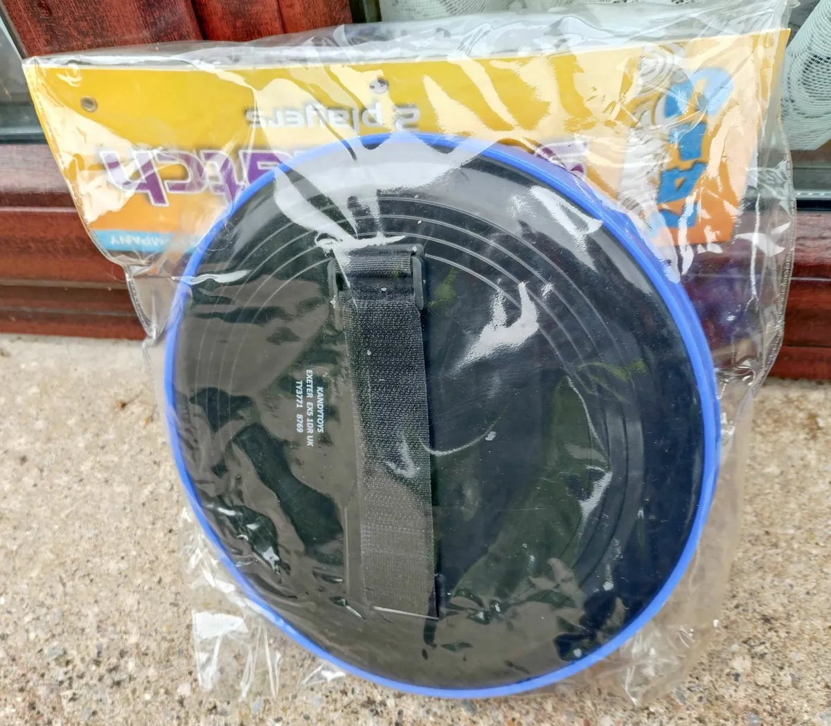 TWO BATS WITH HAND STRAPS & BALL, SET (NEW). - Image 3