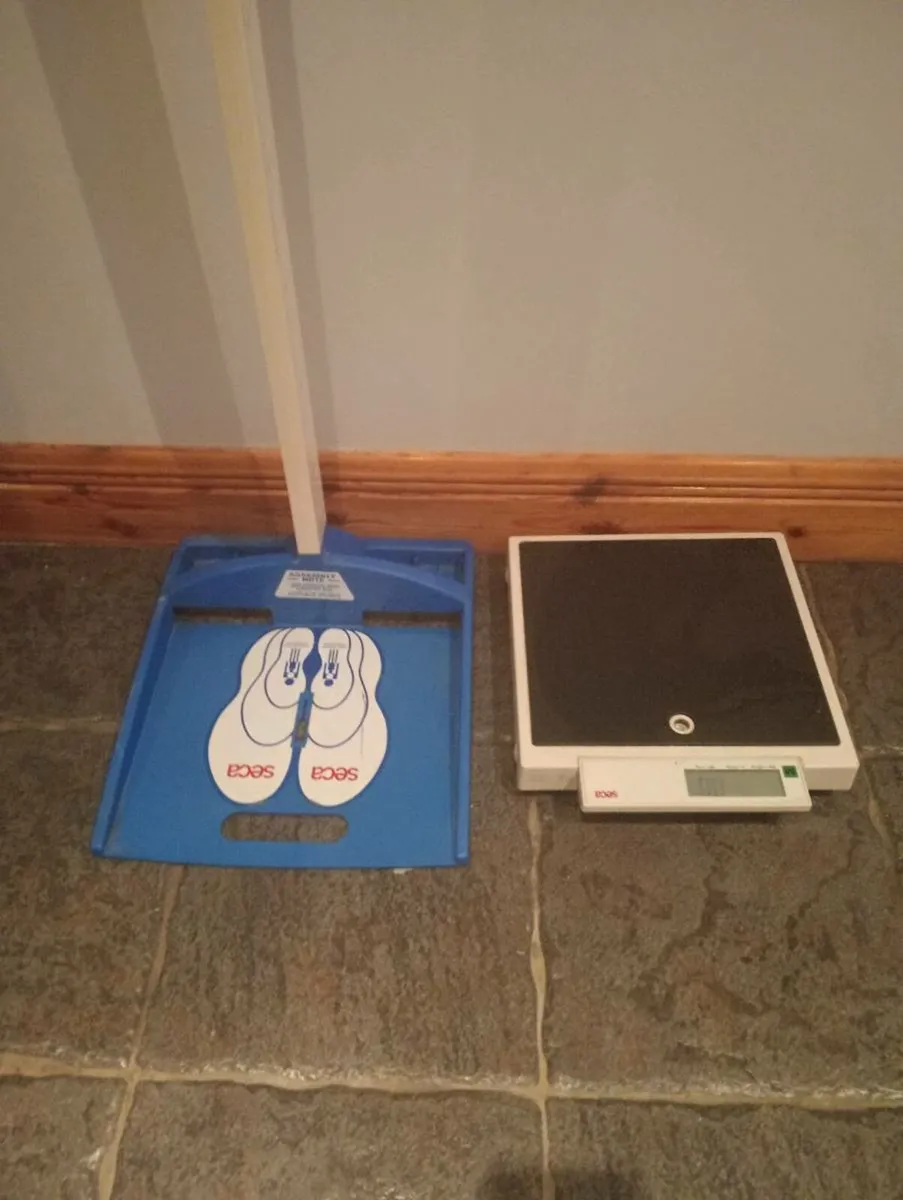 Seca 875 scale and seca height measure - Image 1