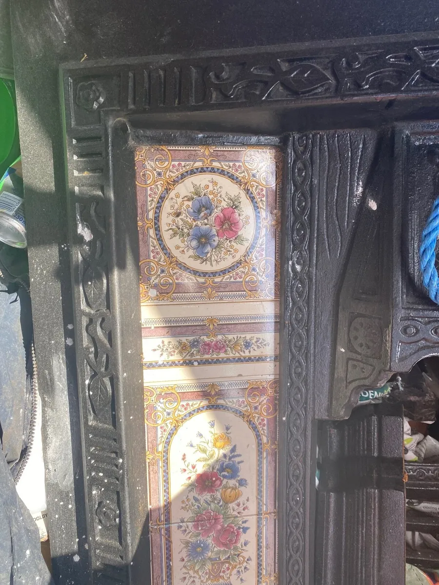Fireplace insert and grate - Image 2