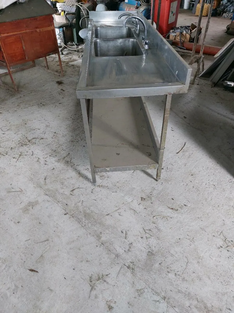 Stainless Steel Sink and Gates - Image 2