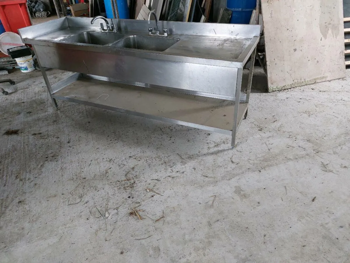 Stainless Steel Sink and Gates - Image 3
