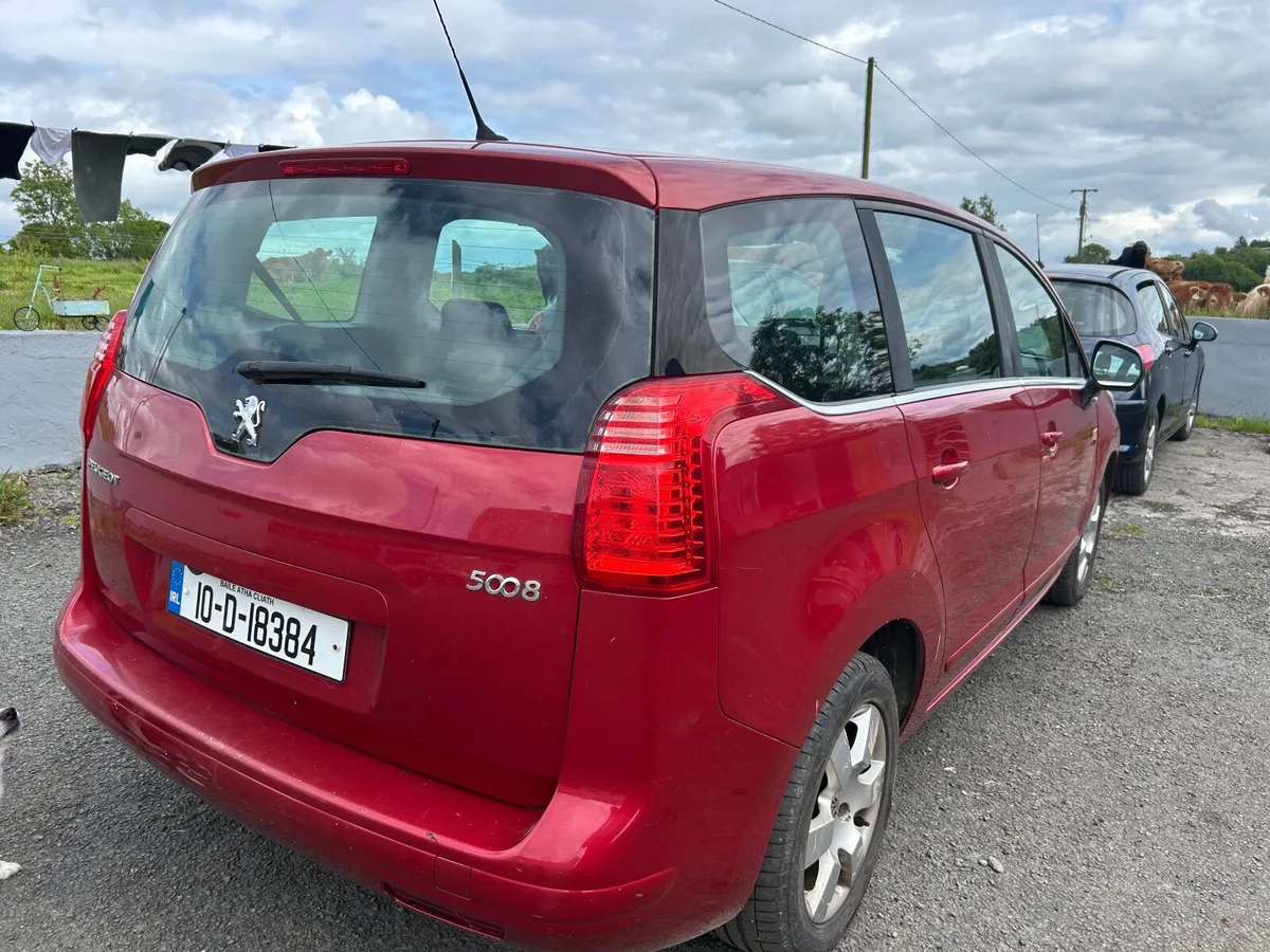 2010 Peugeot 5008 1.6 diesel nct to may 2026 - Image 2