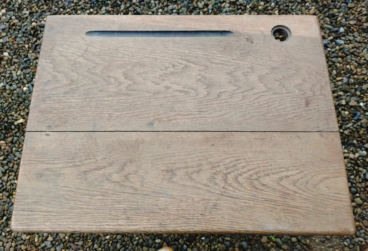 VINTAGE SCHOOL DESK (USED). - Image 2