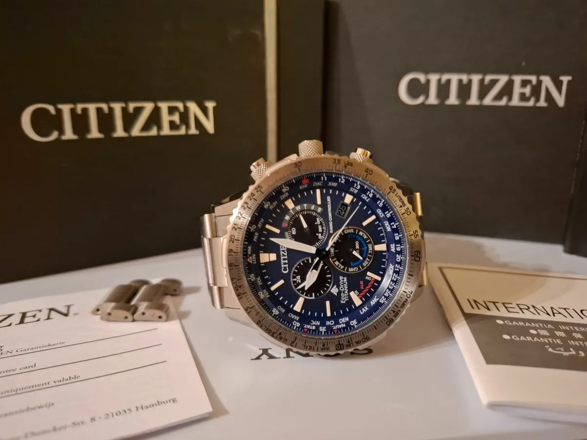 Citizen Promaster Radio-Controlled Titanium - NEW - Image 1