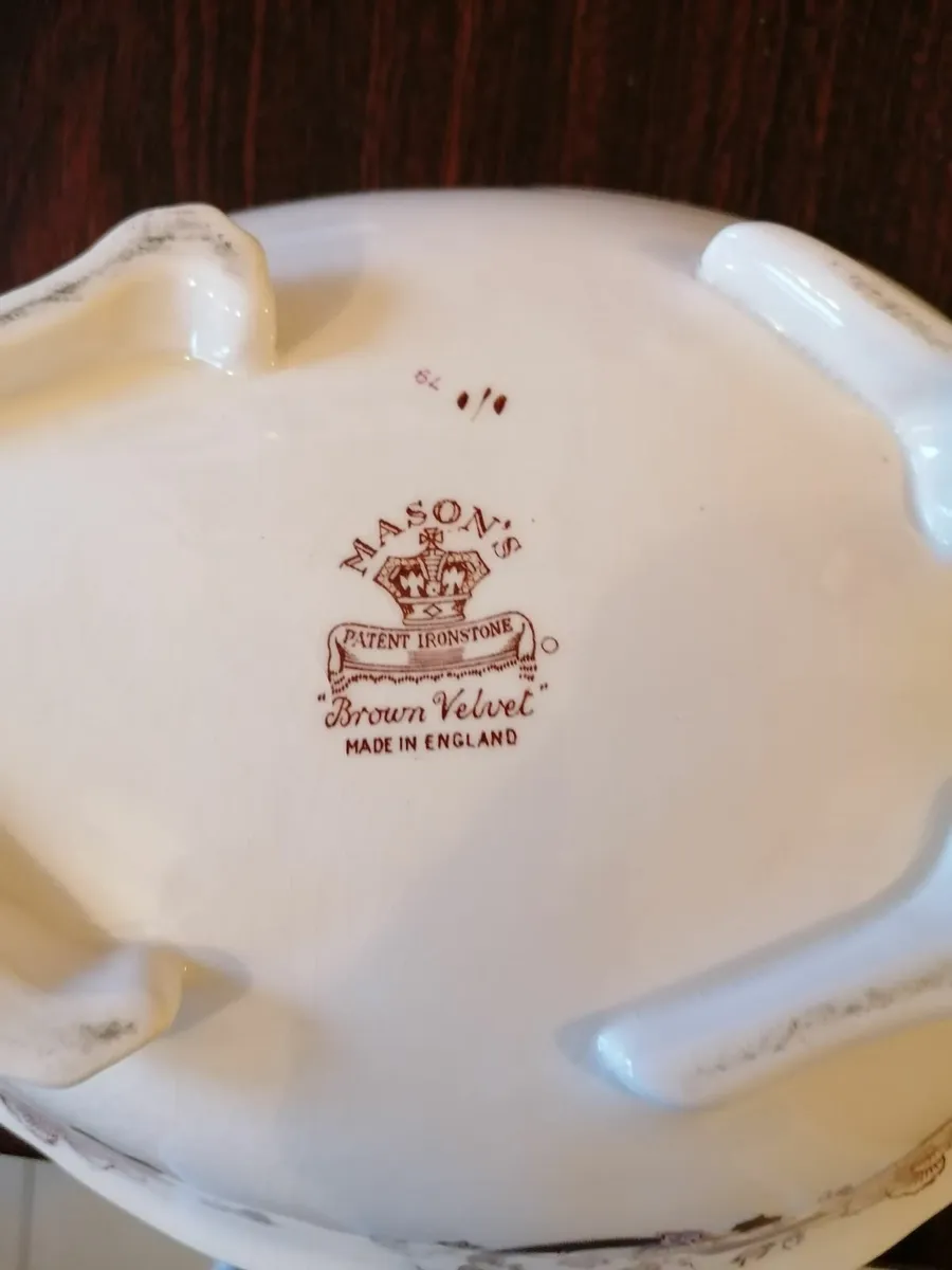 Mason's Ironstone Bowl - Image 3