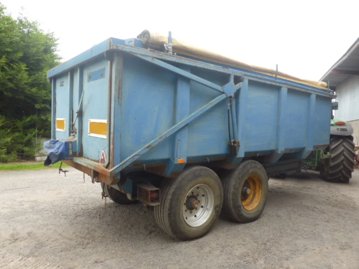 GT Bunning 12 Ton Tipping Grain Trailer - Image 3