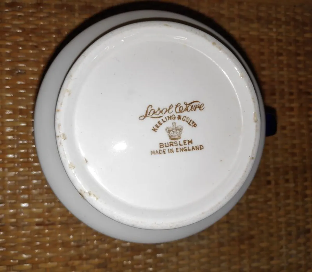 Losol Ware blue & white  sauce/ gravy boat - Image 4