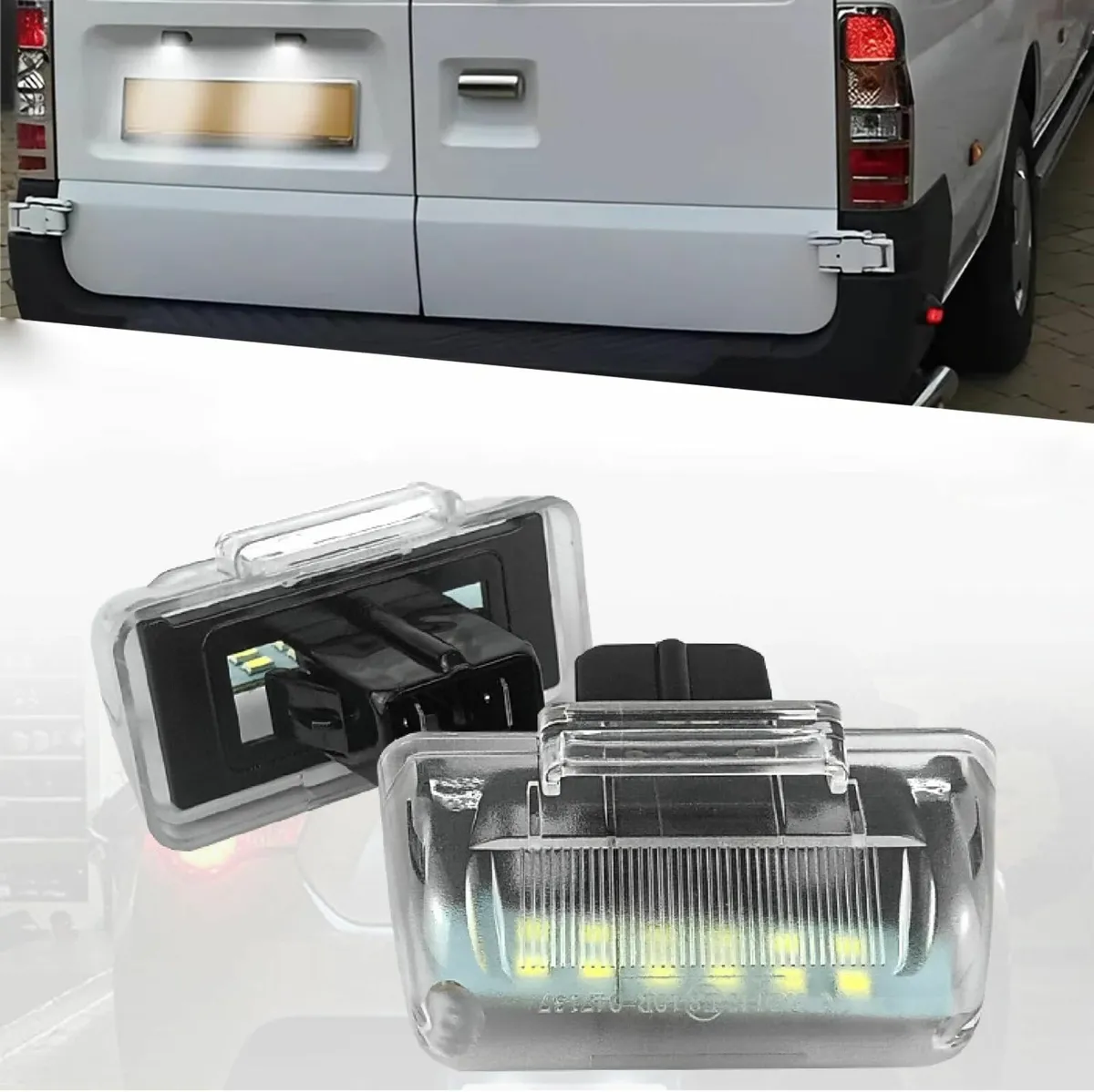 FORD 2PCS LED Number License Plate Light, Rear Lam