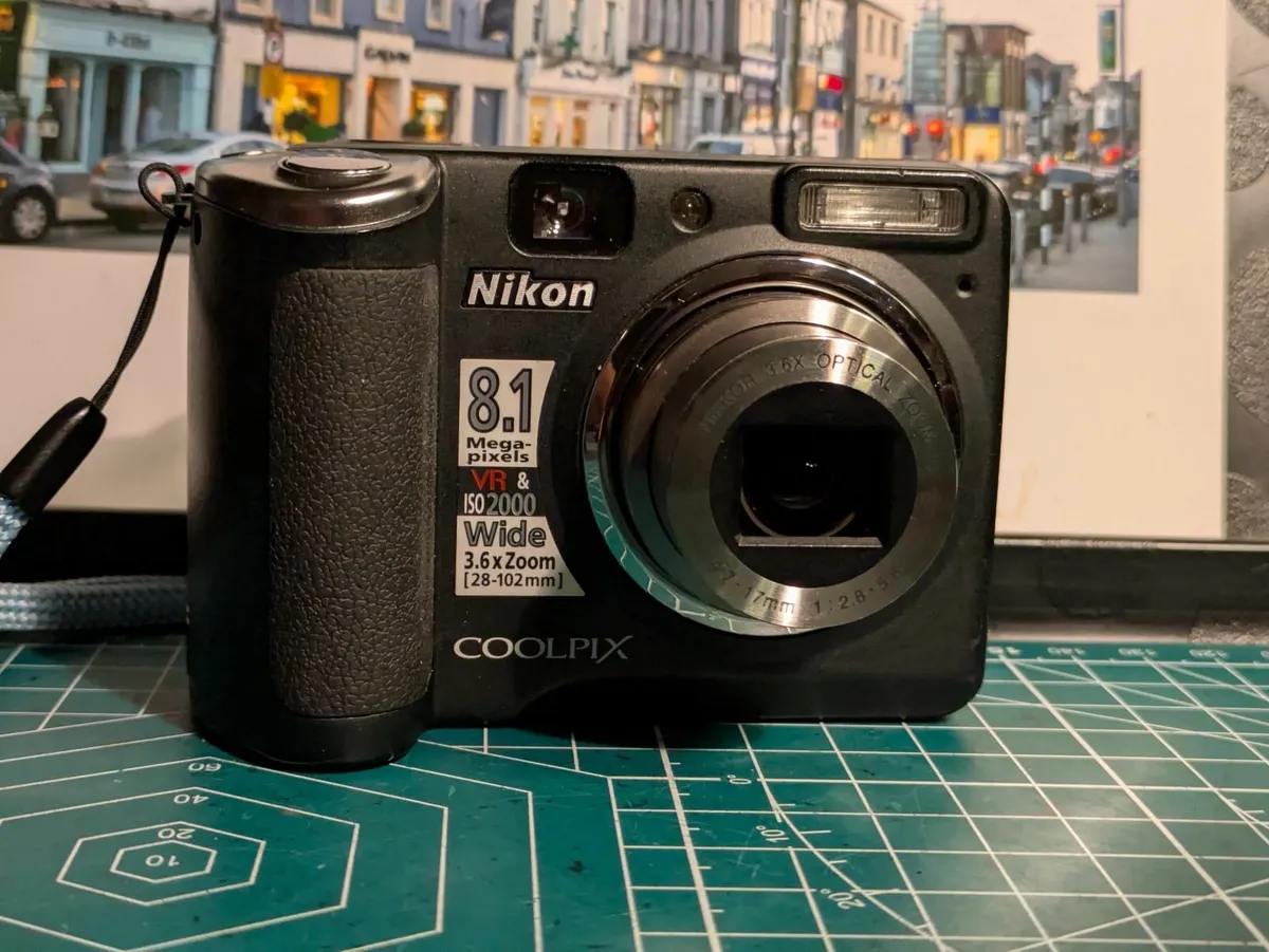Nikon P50 8MP CCD digital compact camera - Image 1