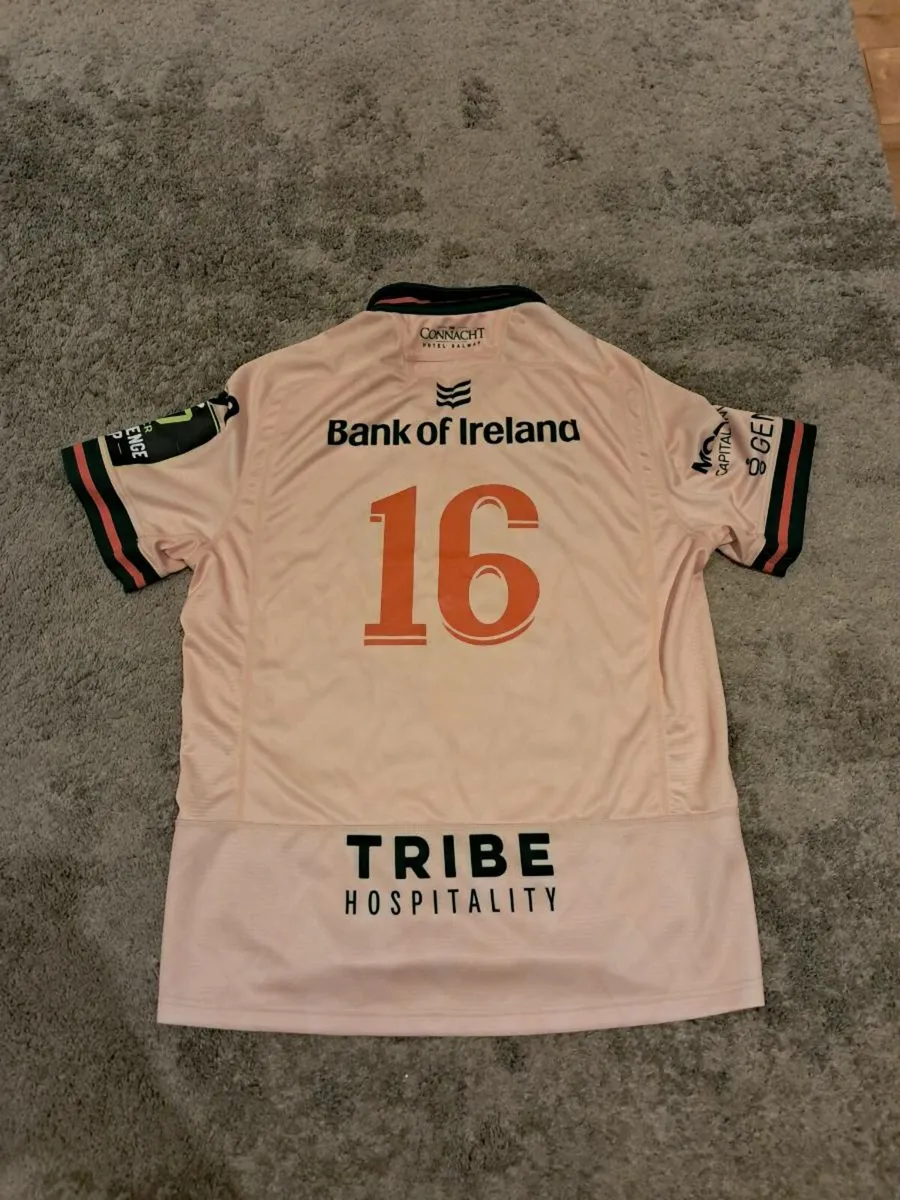 Limited Edition Connacht Player Jersey ( Signed) - Image 2