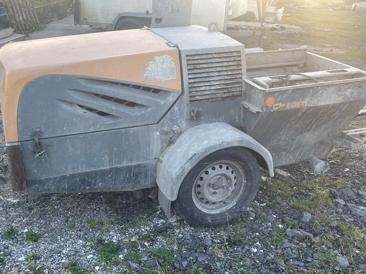 Plastering machine - Image 1