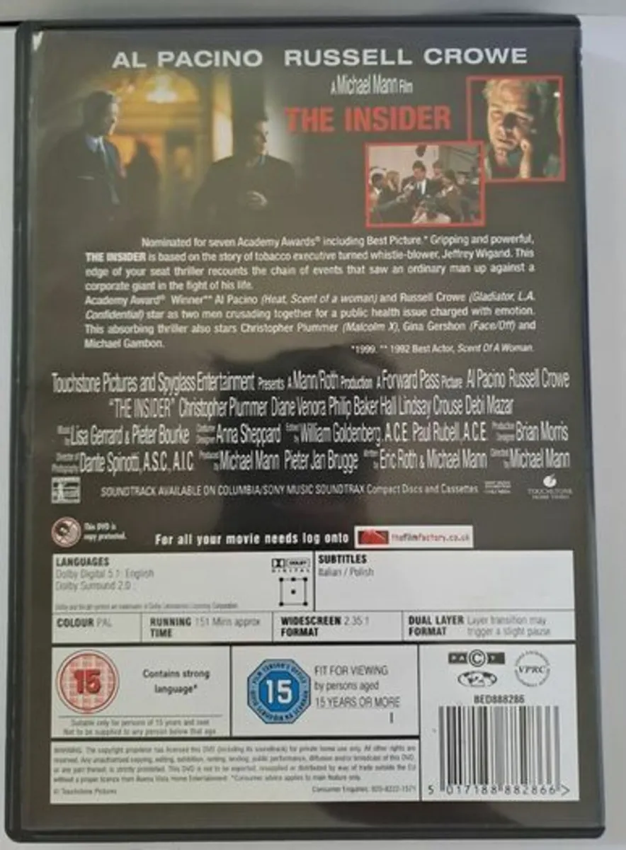 The Insider DVD - Image 2