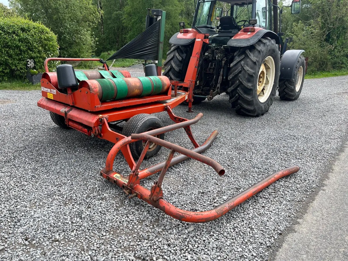 KVERNELAND ROUND BALE WRAPPER - Image 4