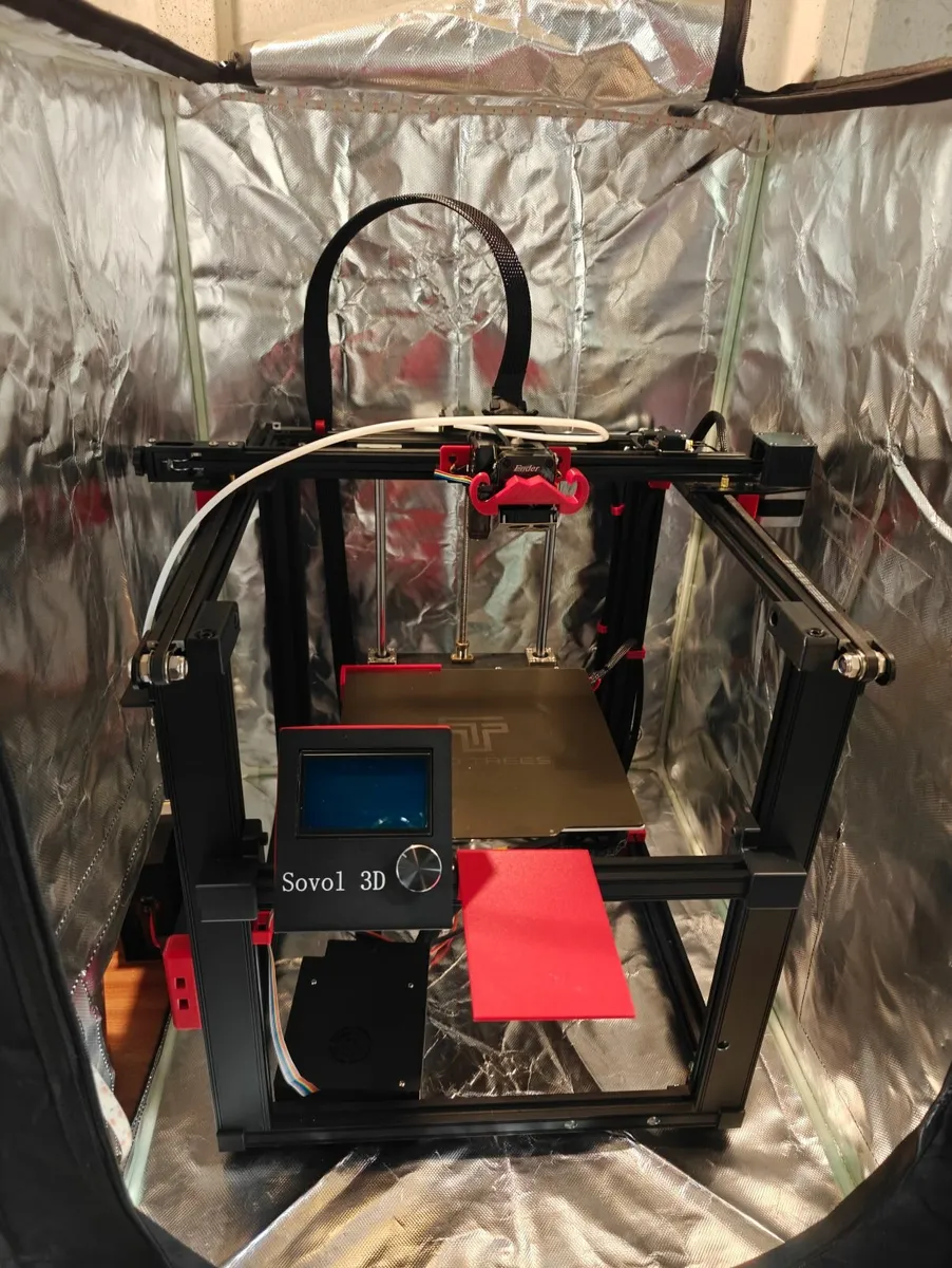 Sovol SV05 upgraded 3D printer with enclosure - Image 4