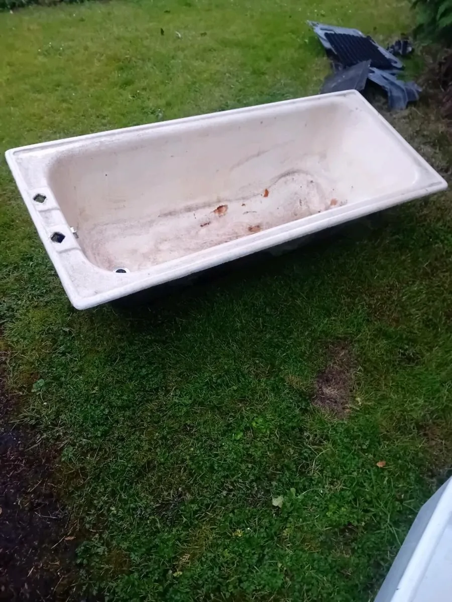 Cast iron bath - Image 2